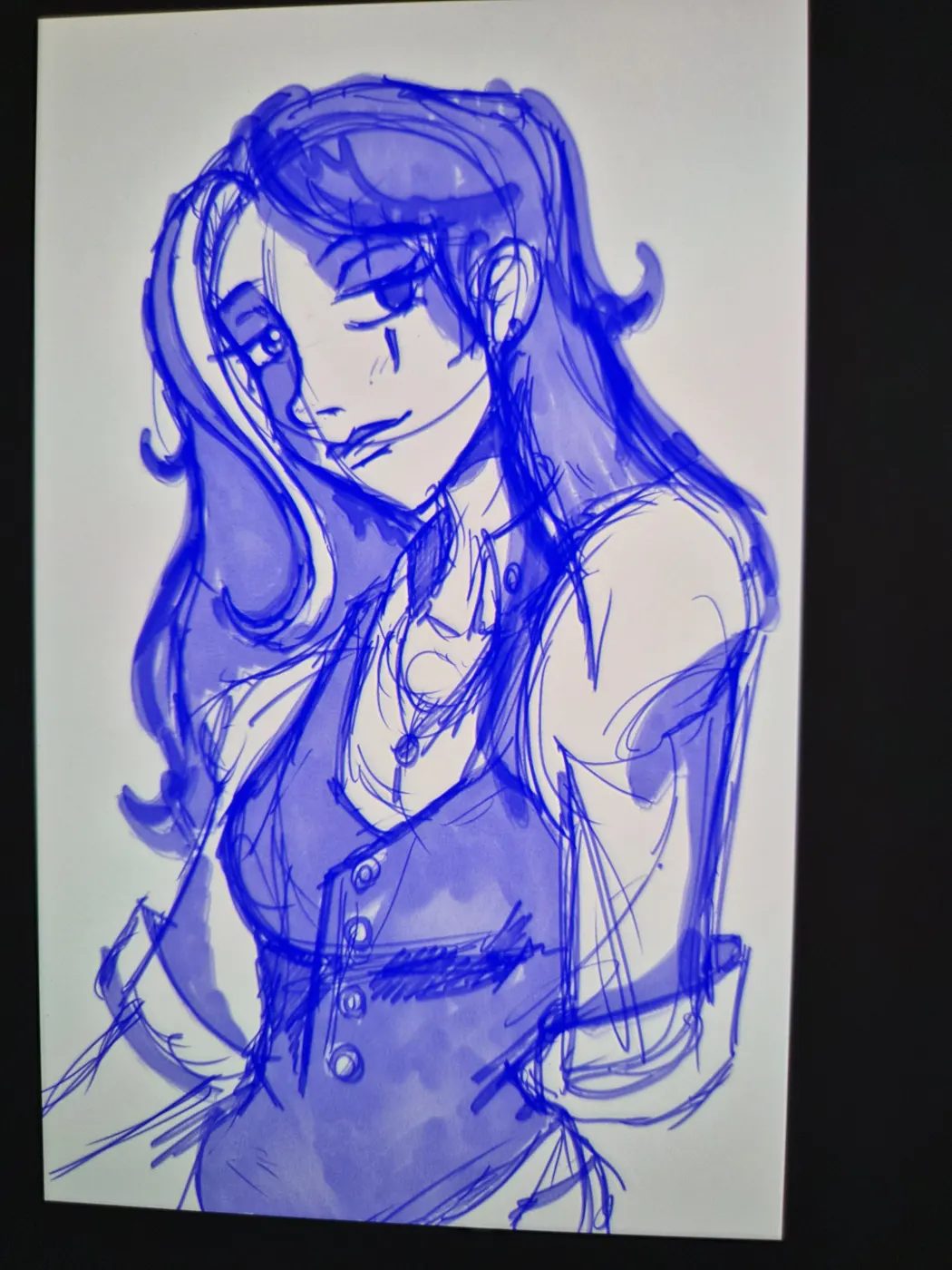 Another sketch of gwen by Ramules