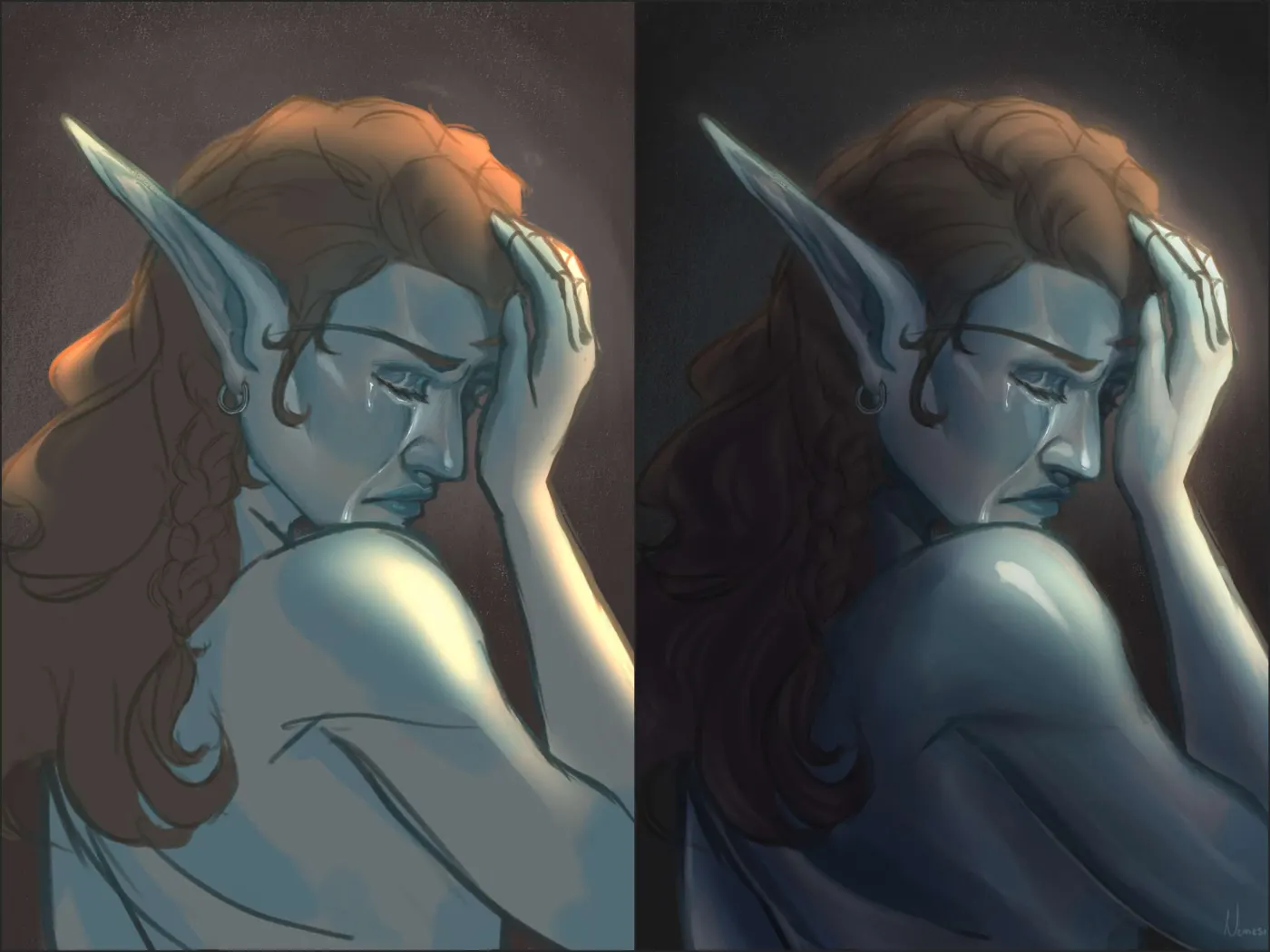 [OC] Alrún - vent art by SeraphOfNemesis