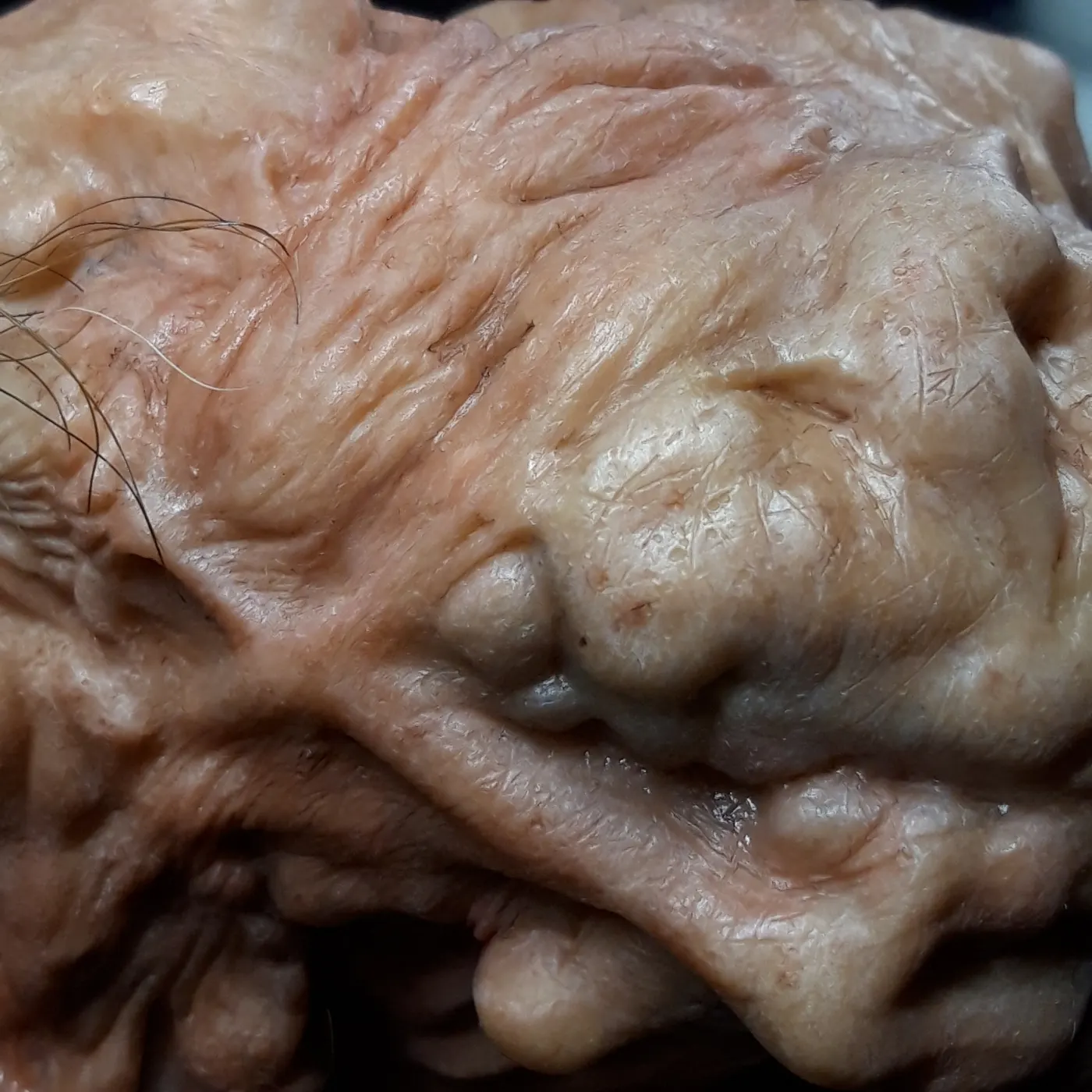 detail from 'ugly thing' sculpture by andycprints