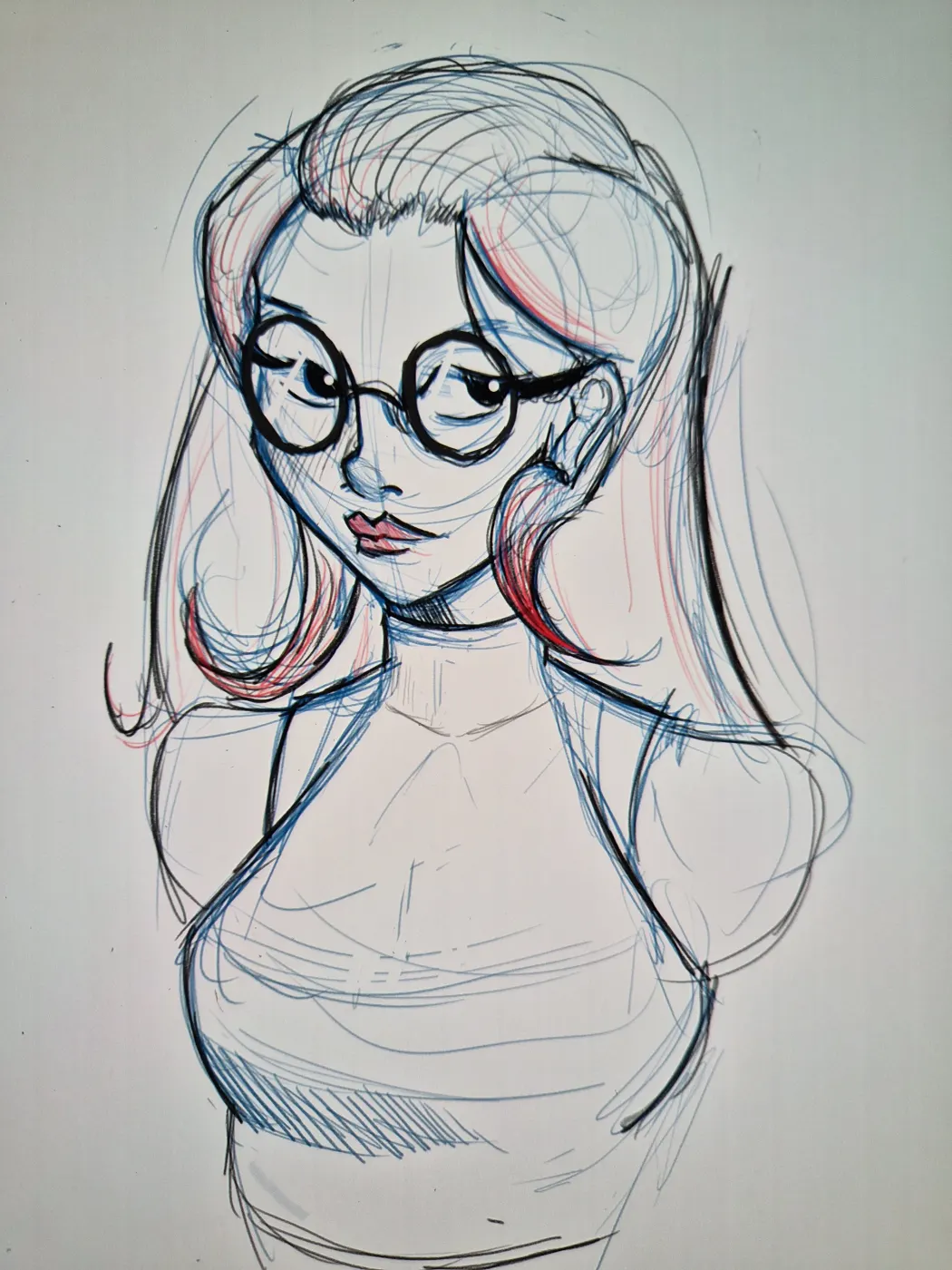 Morning sketch of lilly by Ramules