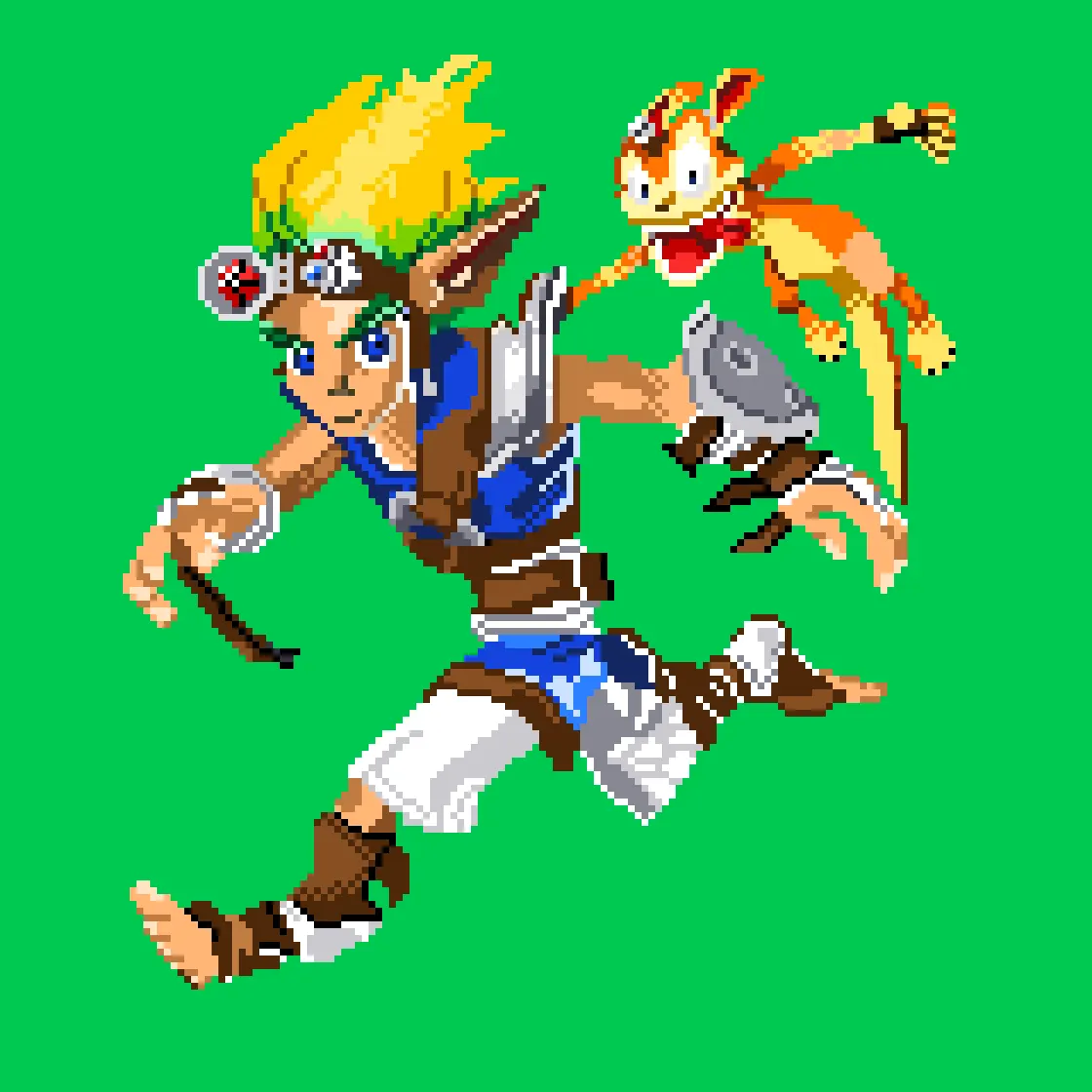 Jak and Daxter by Thoth