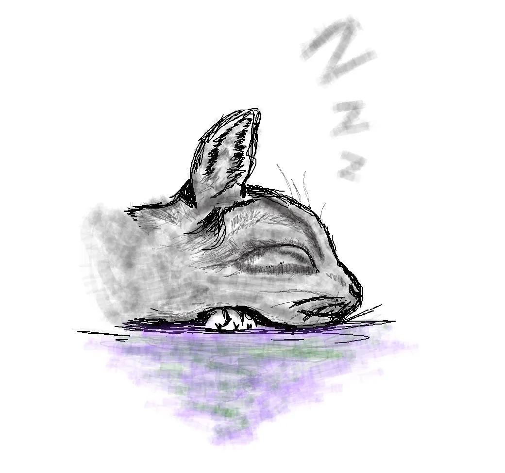 sleepy cat by BTC