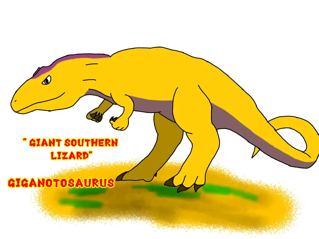 Giant Southern Lizard by Dinoboyi234