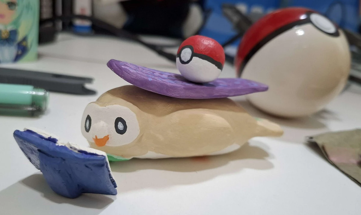 Rowlet Learning About Rowlet by NevaehOmisaOwO