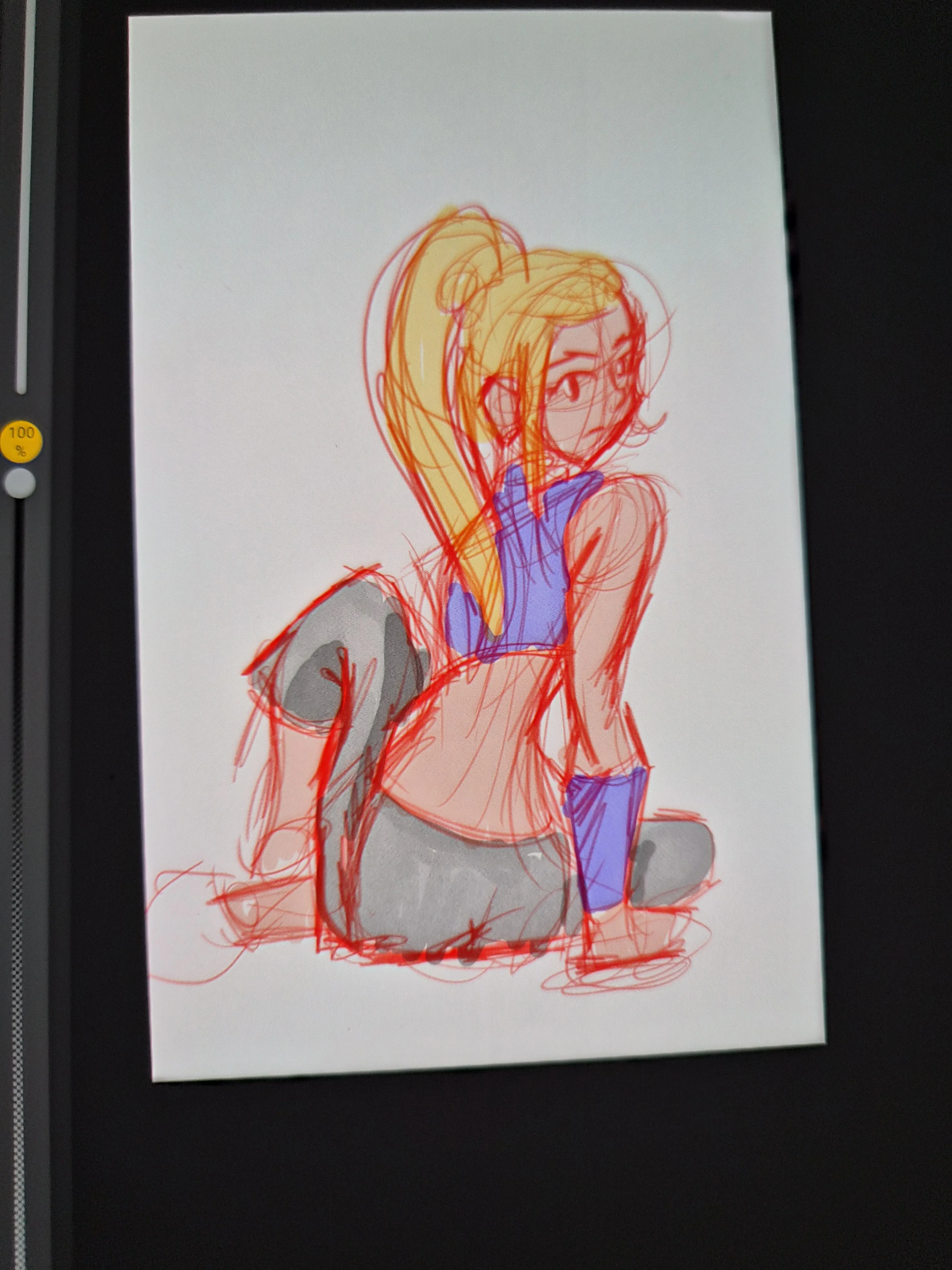 Few more sketches of Lilly by Ramules