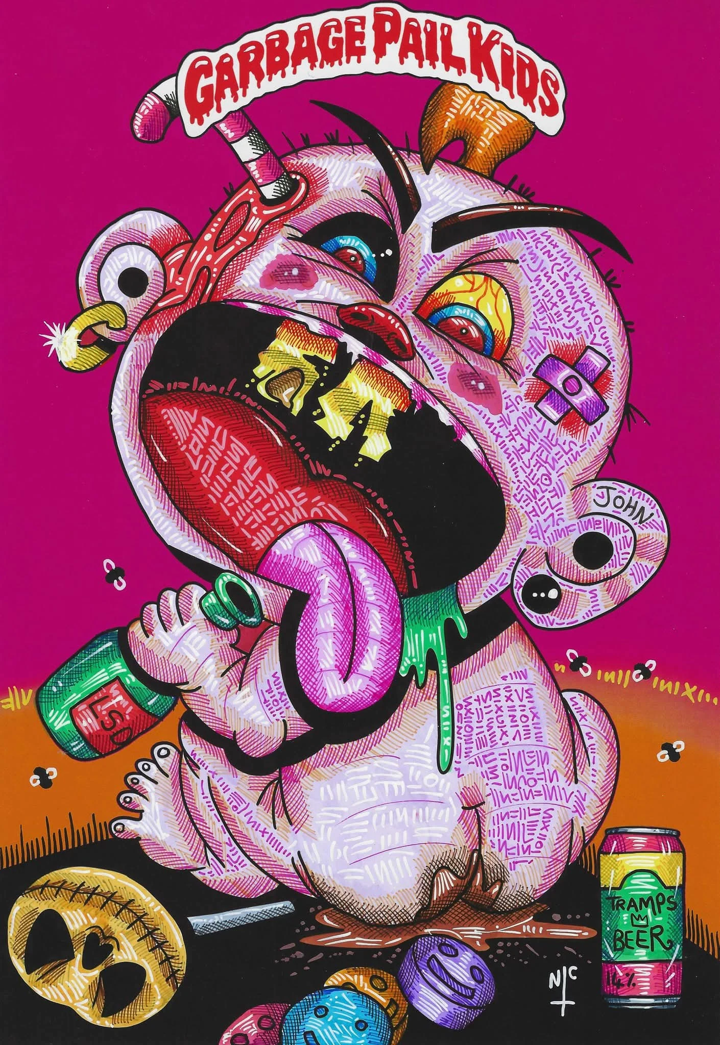 Gpk junkfood John by Nikartgod
