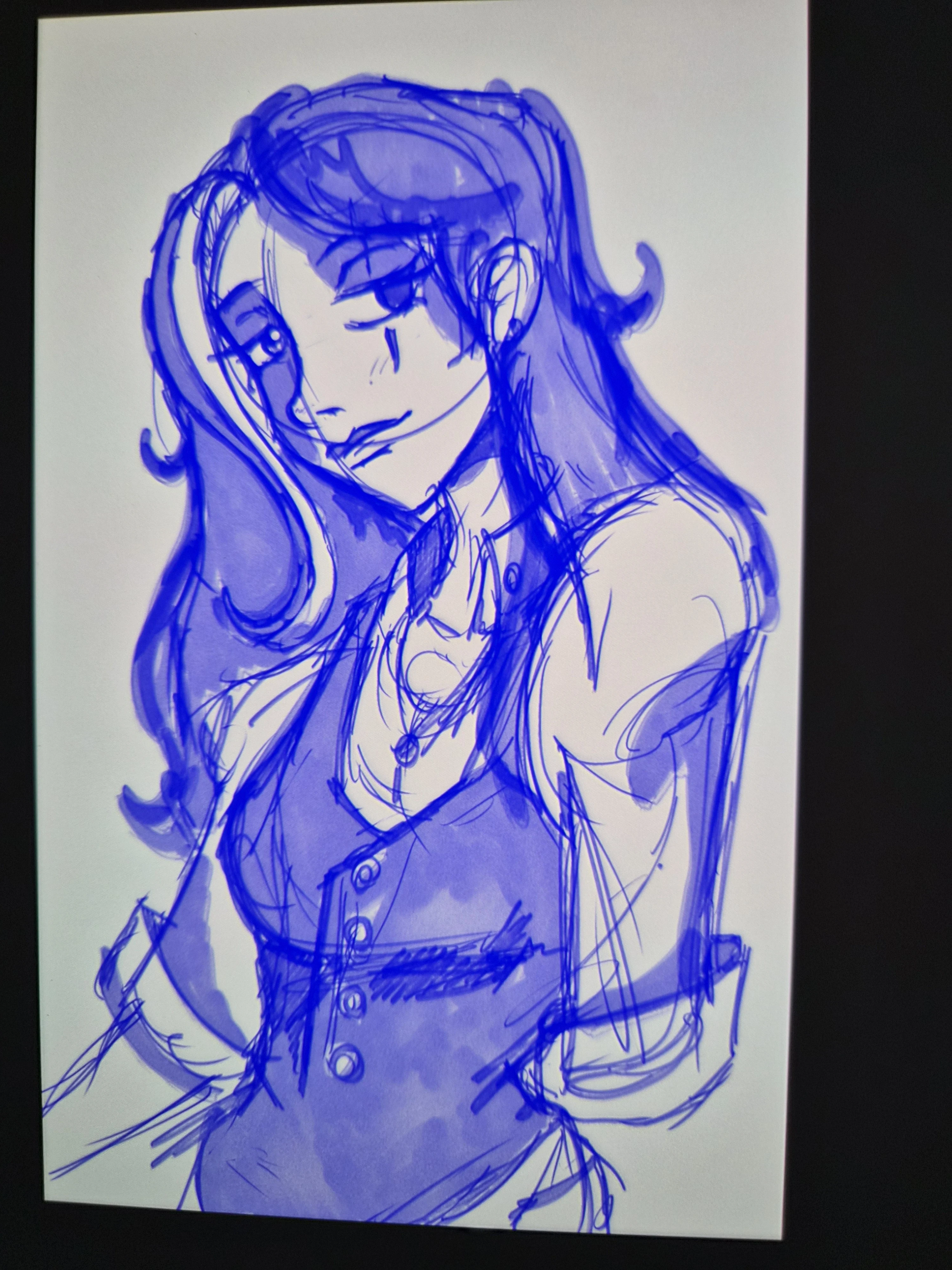 Another sketch of gwen by Ramules