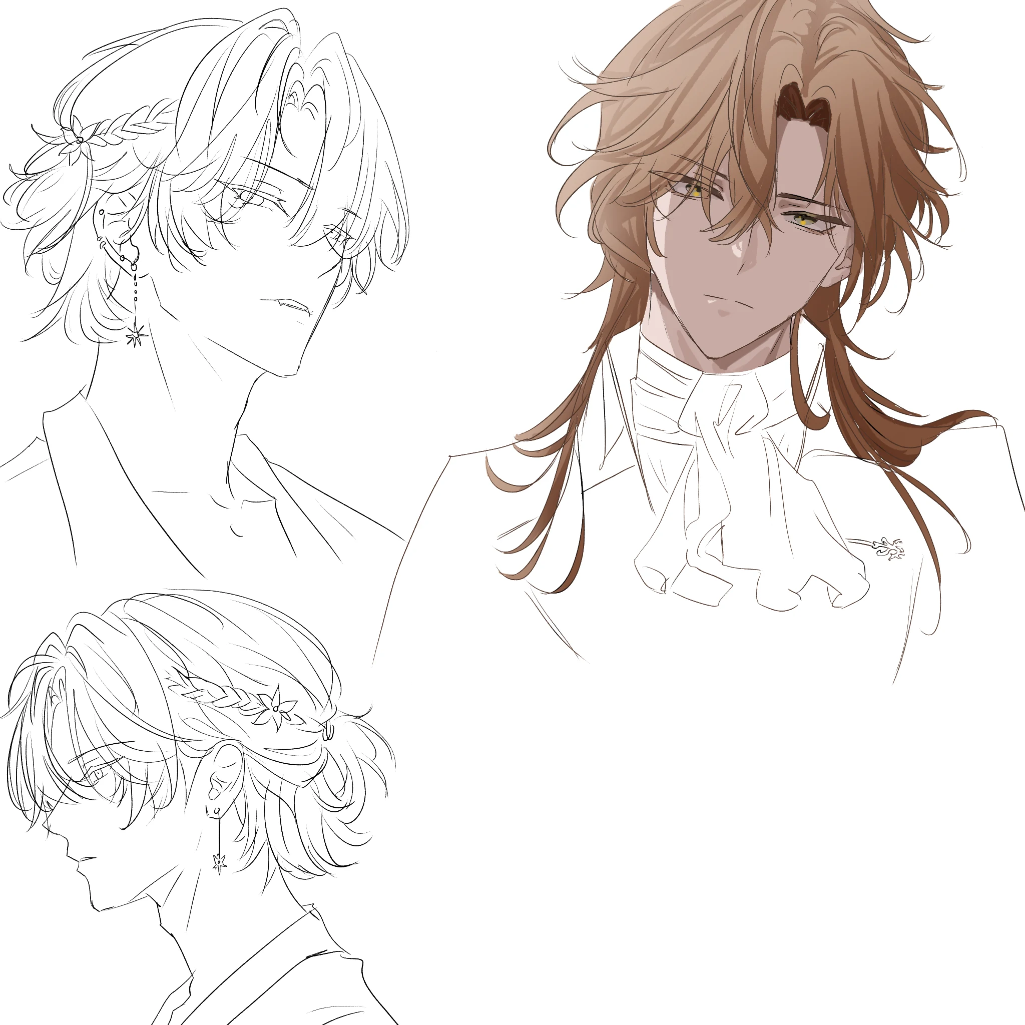 Trying a new artstyle by f1nity1