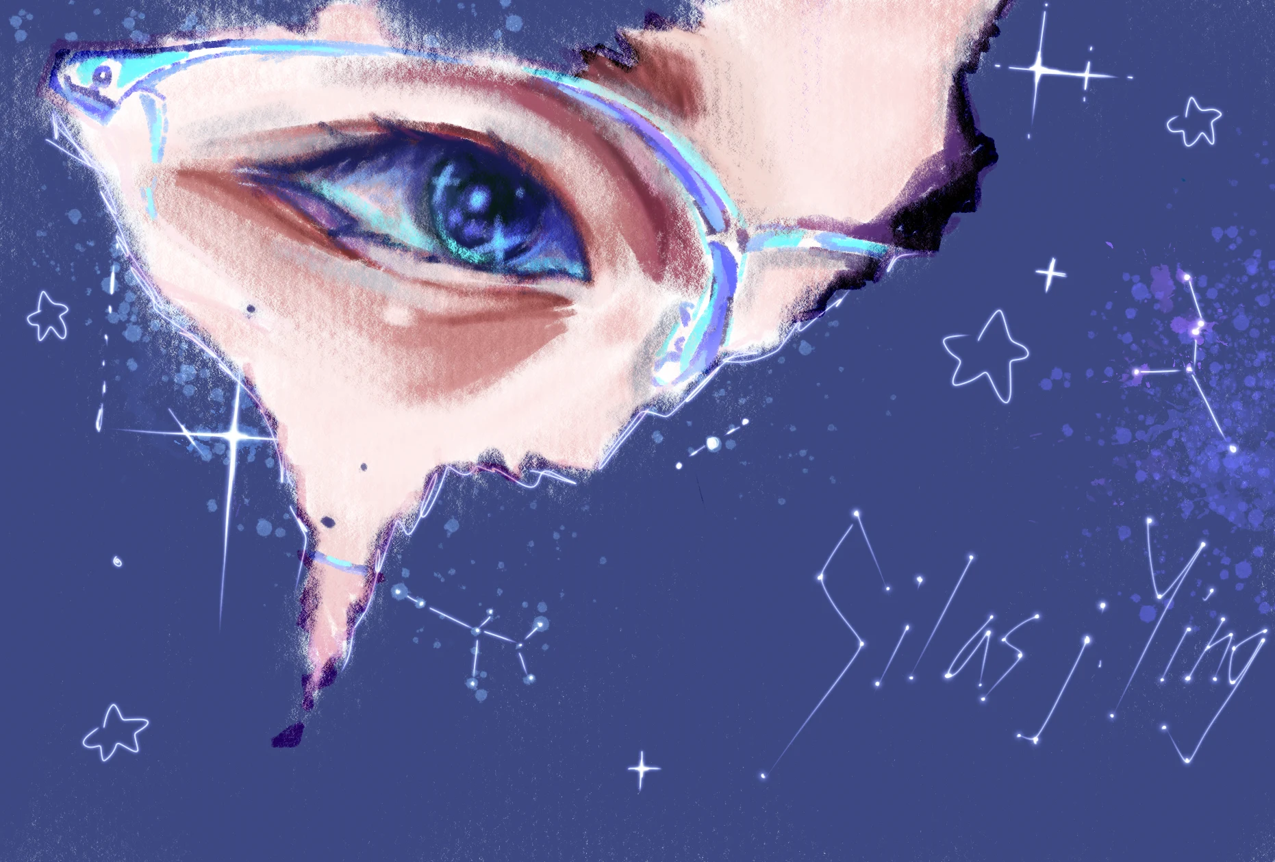 starry eyes. by silasloveswaffles