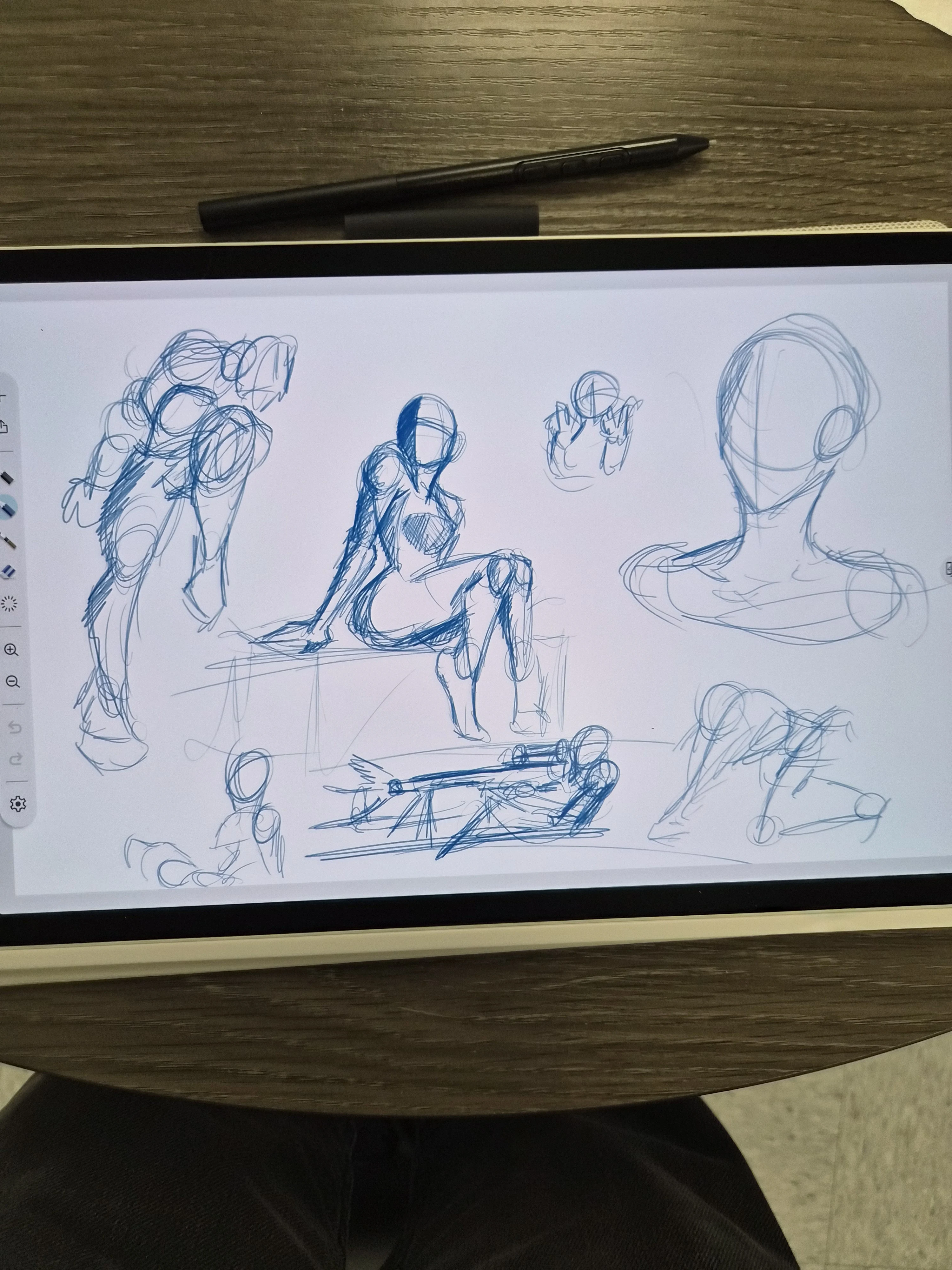 15 min sketches by Ramules