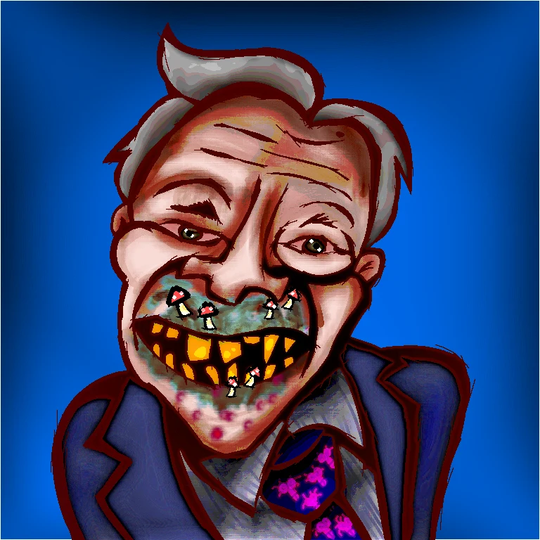 Nigel forage caricature by Sallowist