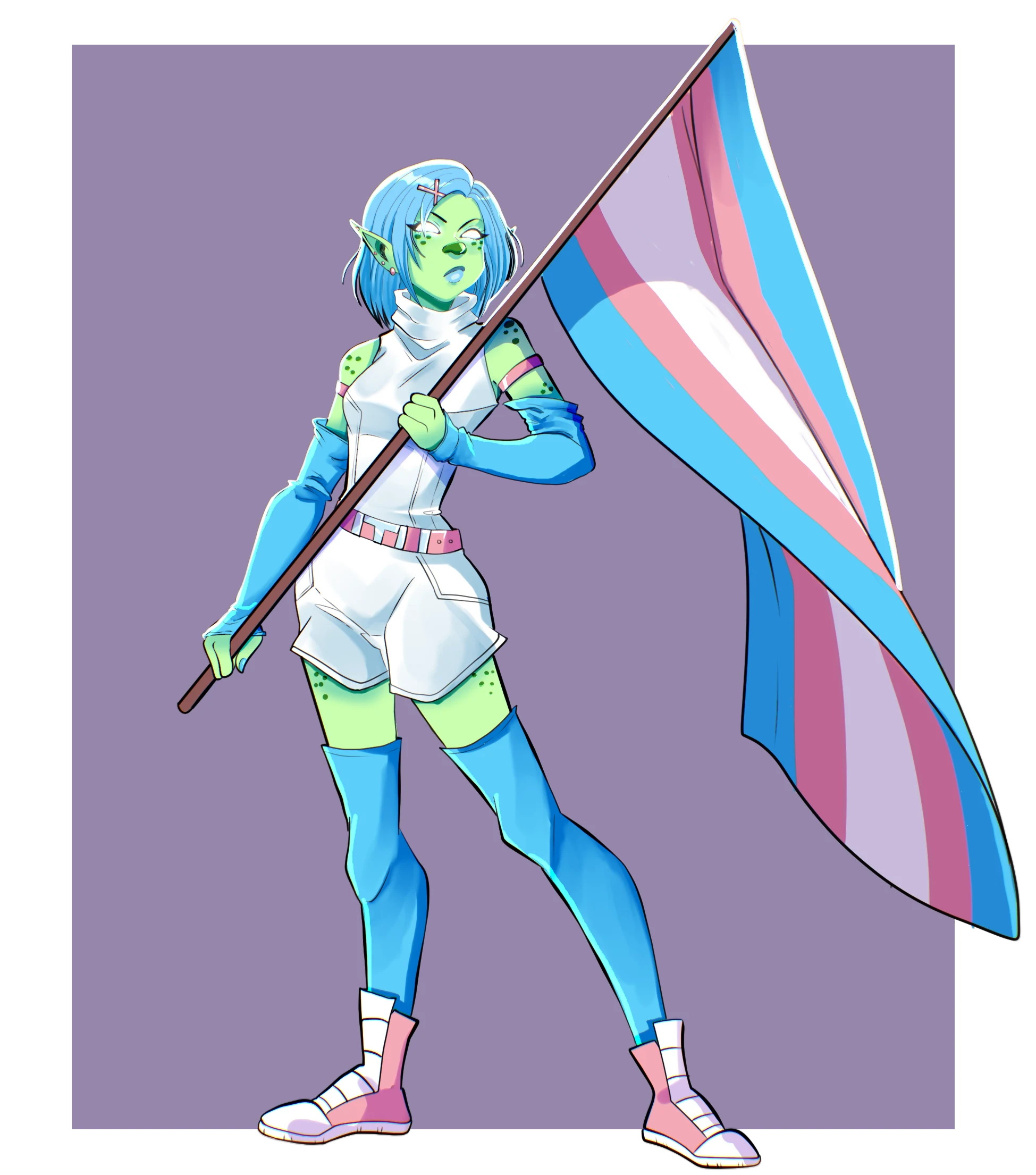 Happy pride to the girl by AngelsBiome