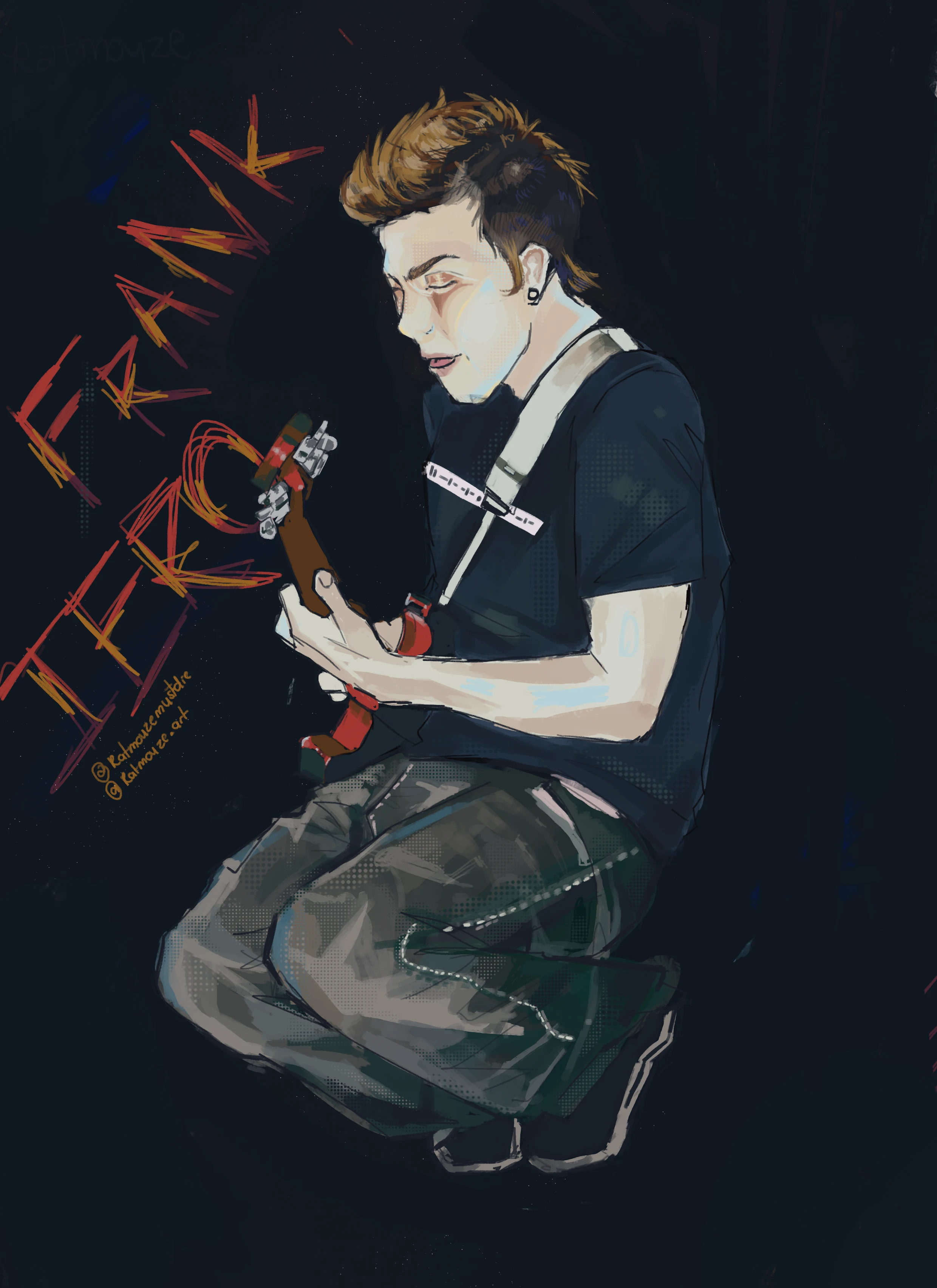 FrankieIero art by RatMouze