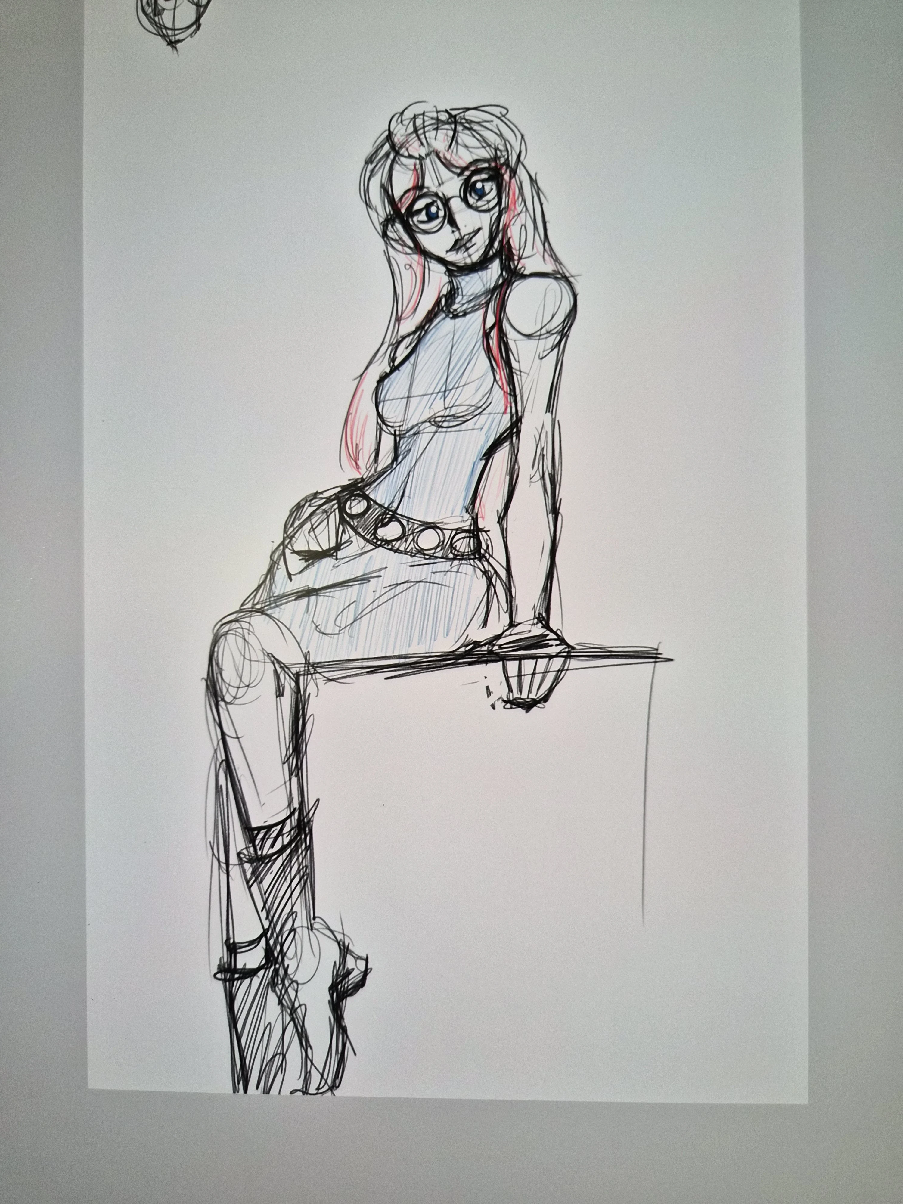 7 min lilly sketch by Ramules