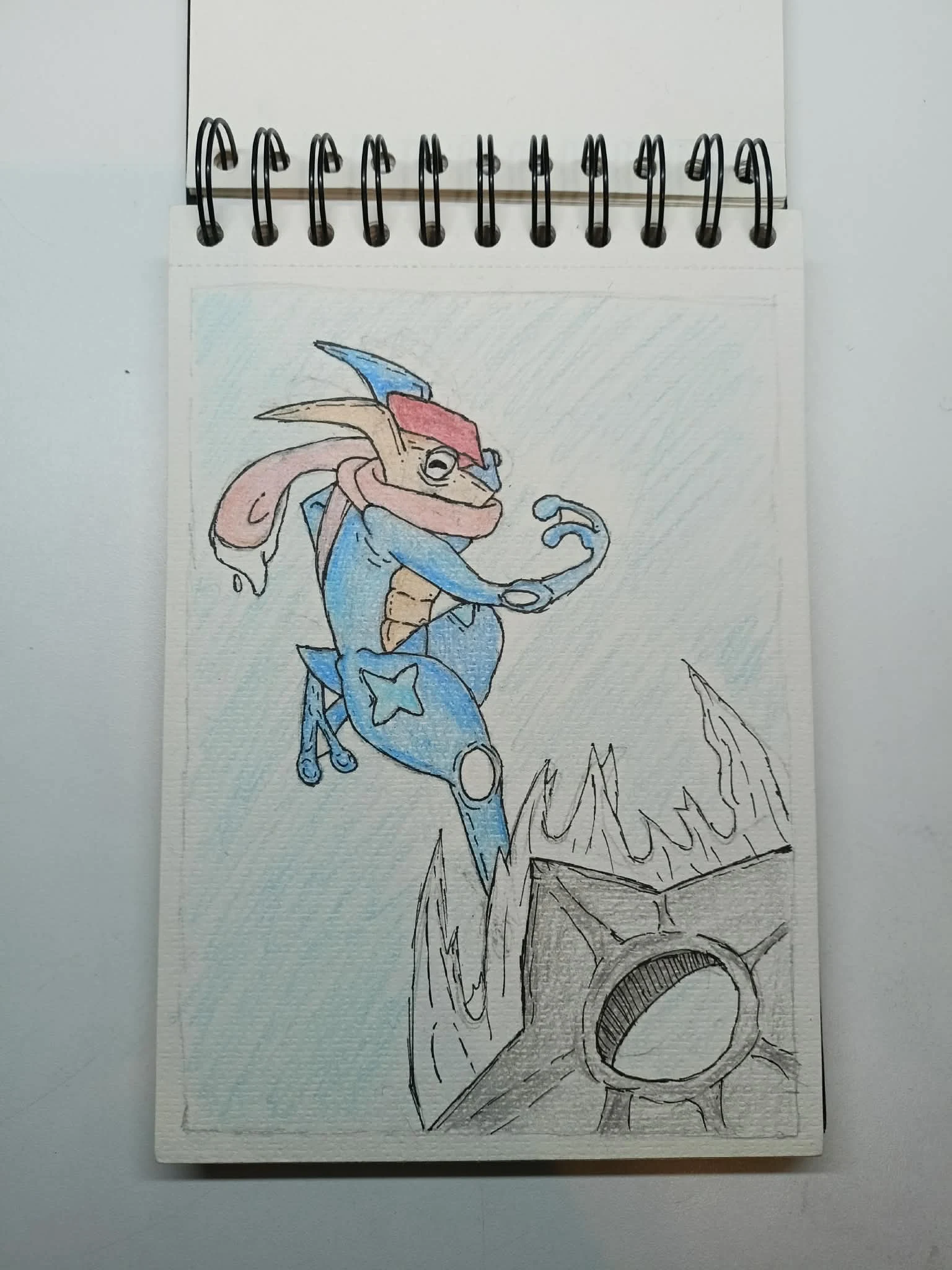Greninja - pokemon by Gaby