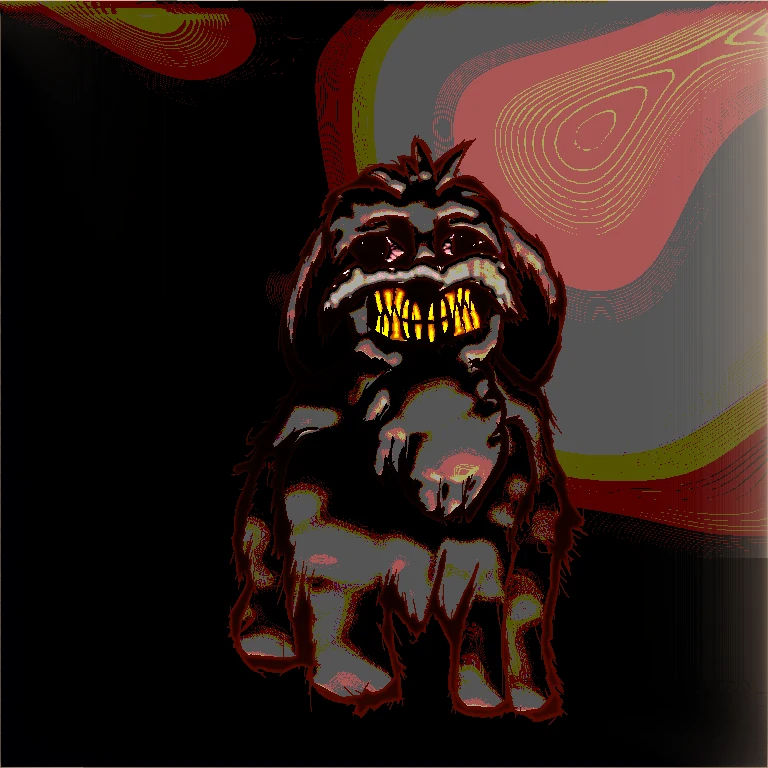 The smiling dog. by Sallowist