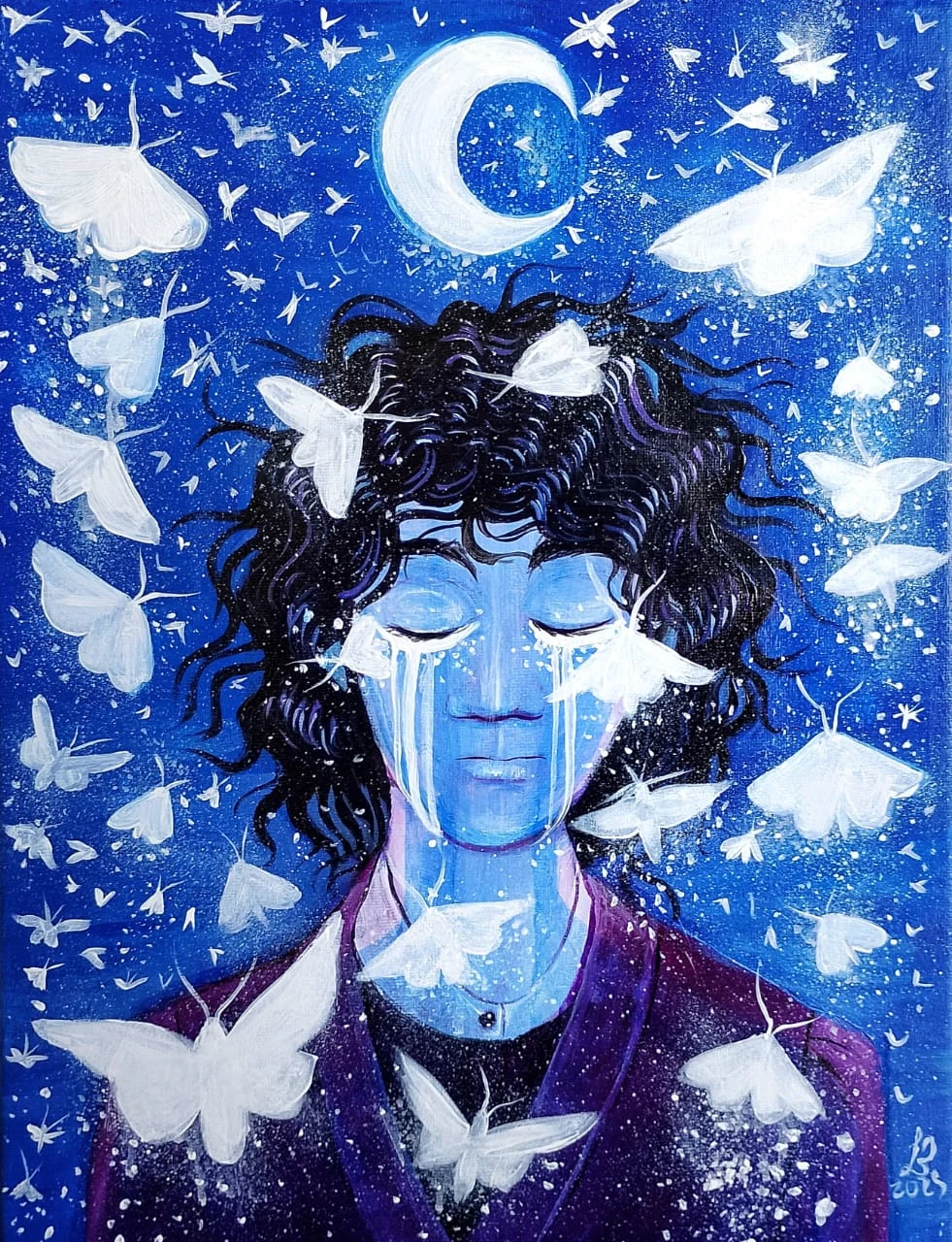 Moon tears by Lebrav