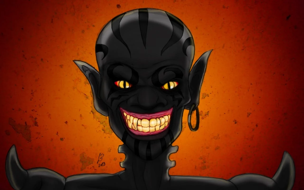 The Cheshire man by Lebrav