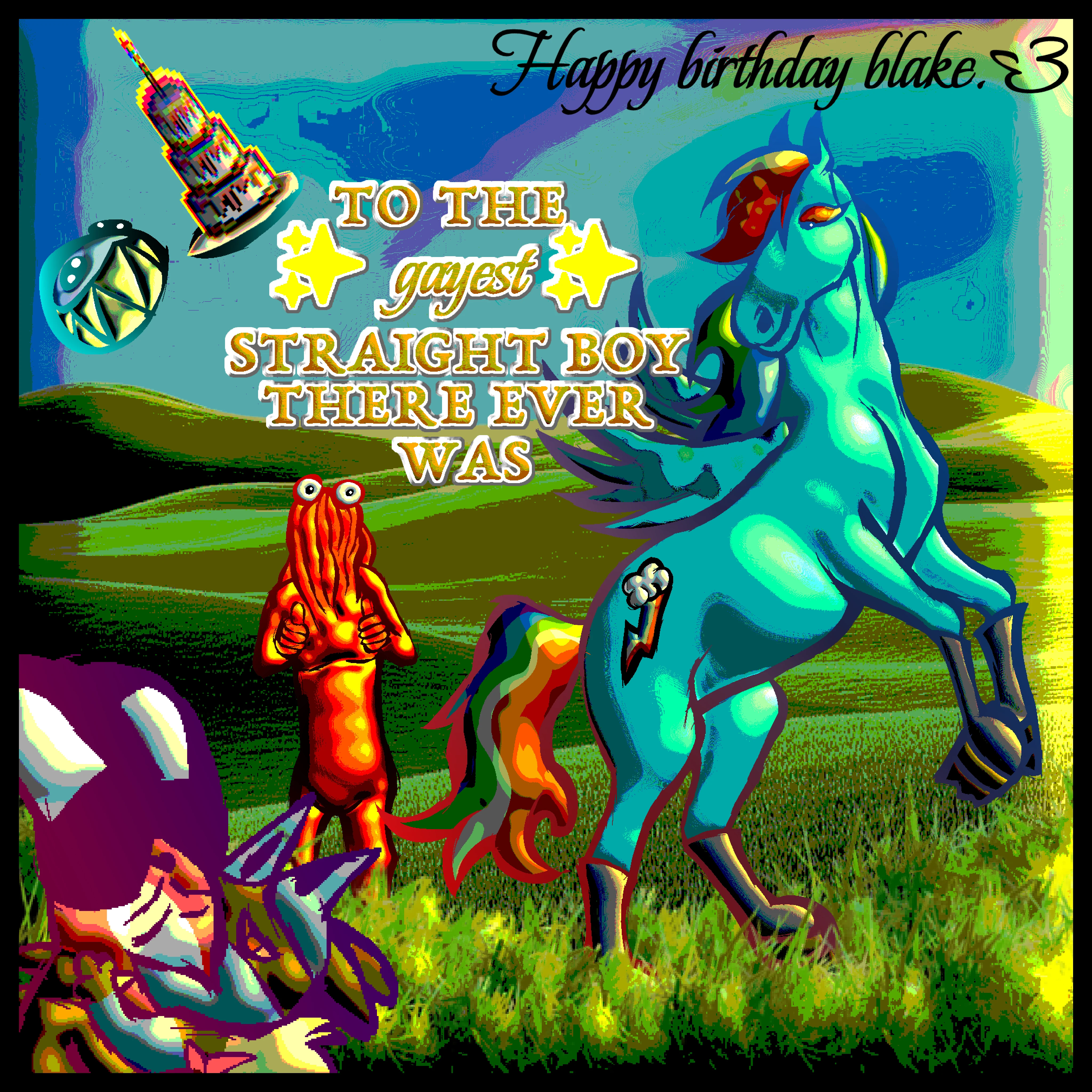 For a friend's birthday by Sallowist