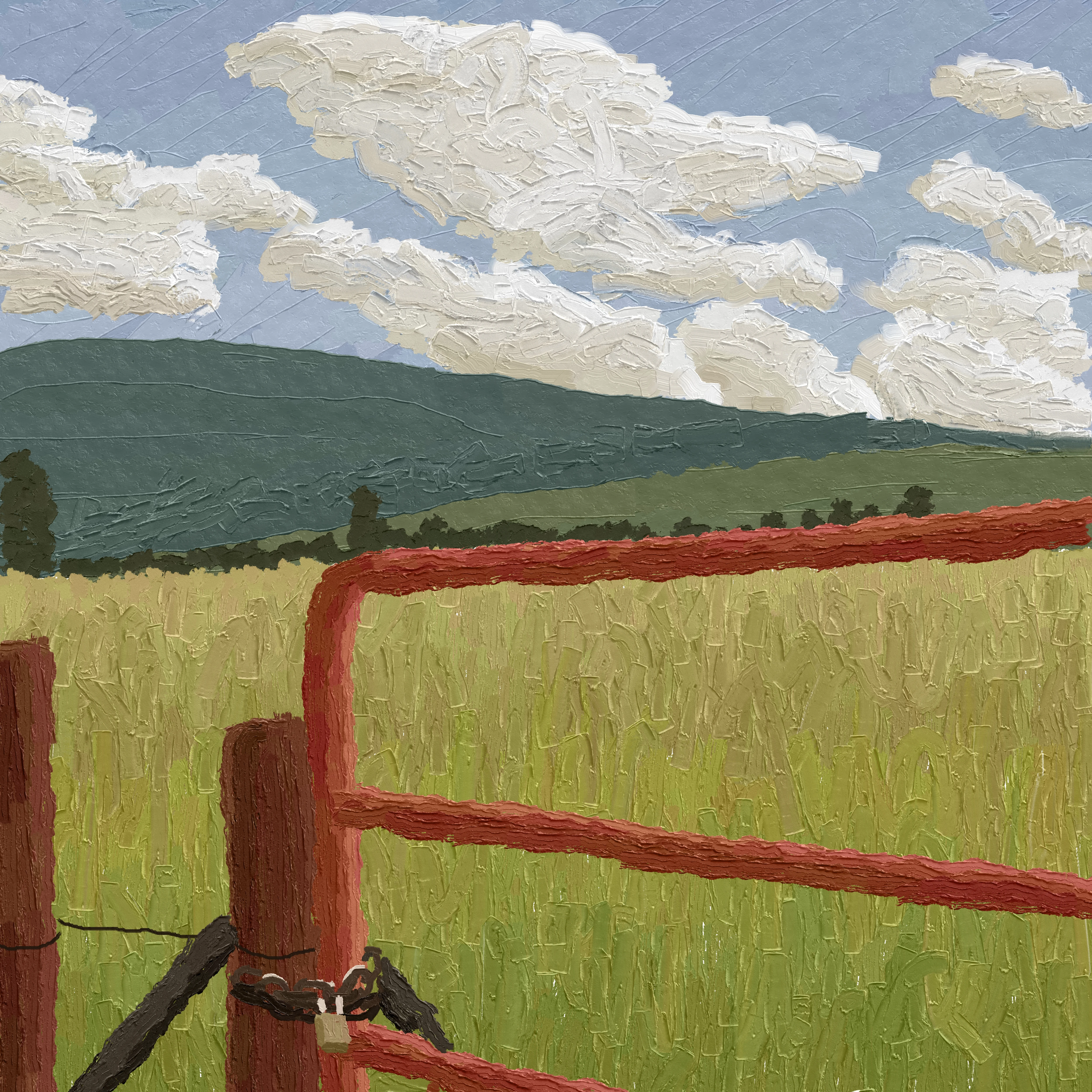 Field and Gate by brianbigelow