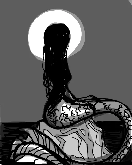 A mermaid