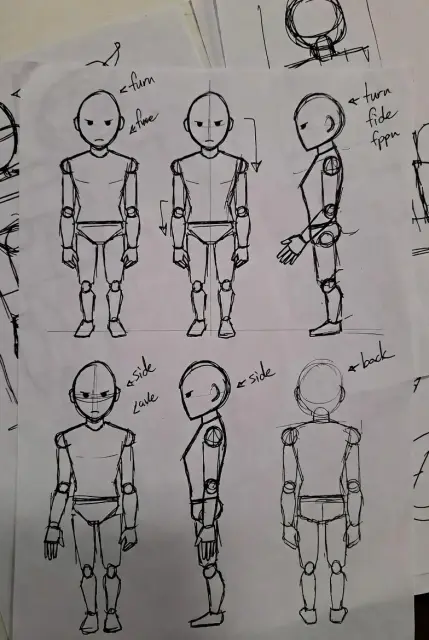 Character Turnaround Study