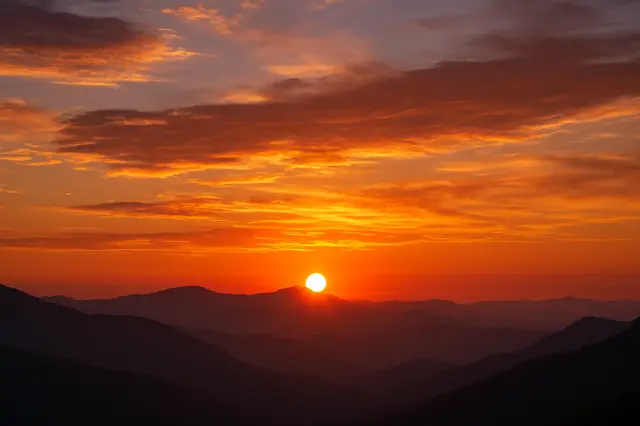 Sunset in Canada