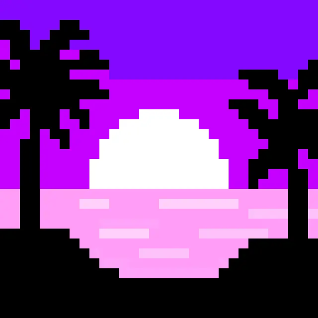 Purple Gradient Horizon Fade