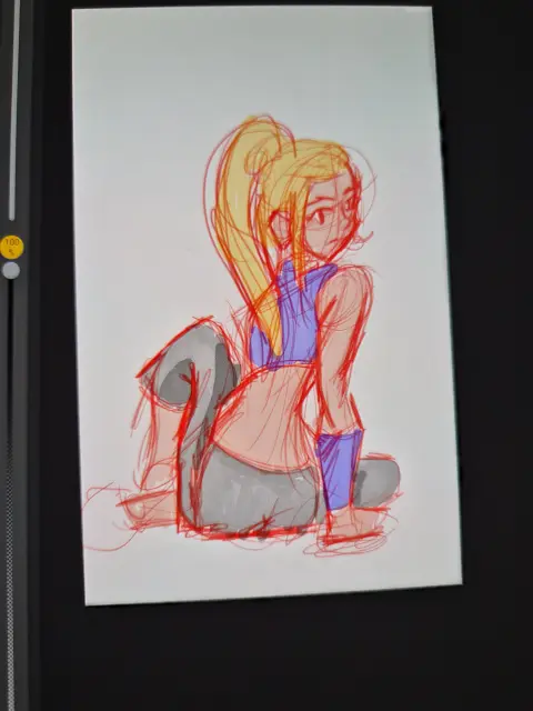 Few more sketches of Lilly