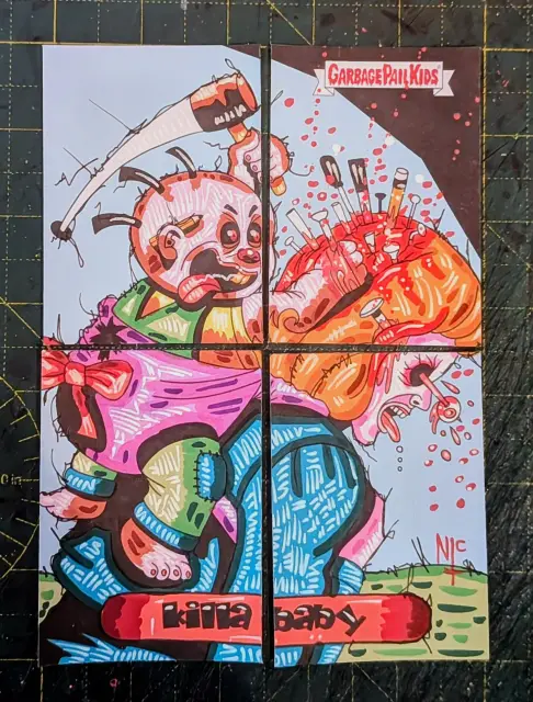 Gpk split puzzle art inks X4