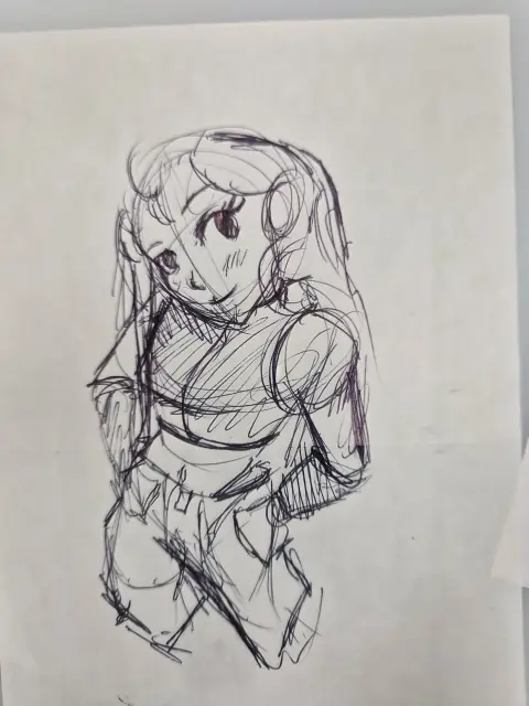 Quick sketch  of lilly