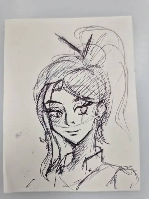 Quick sketch of gwen