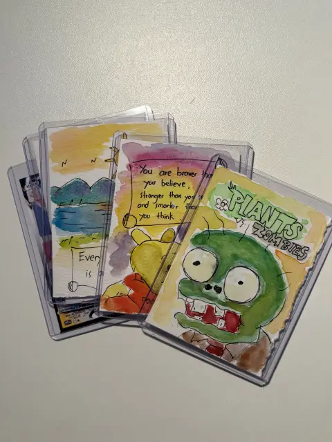ATC cards |New Beginnings for a Tryout