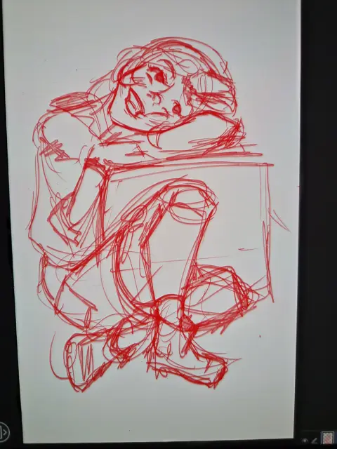Natalie sitting