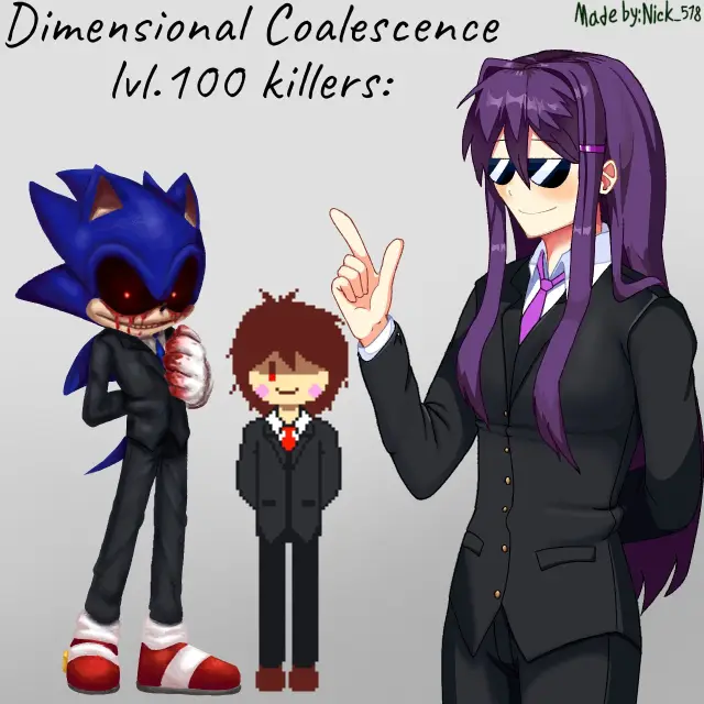 Just sonic.exe Dimentional Coalescence FanArt