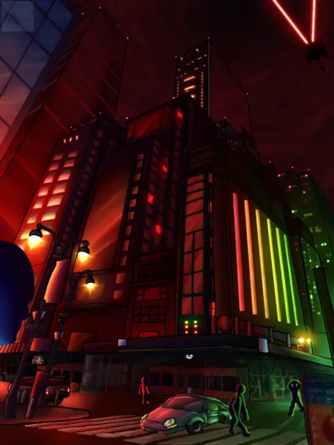 The Backrooms Into the Otherside Cyber City 🔴