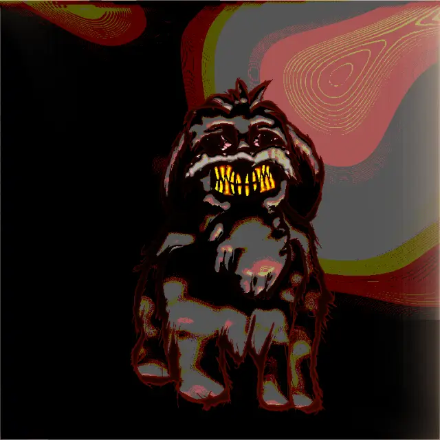 The smiling dog.