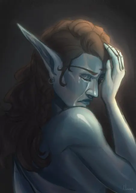 [OC] Alrún - vent art