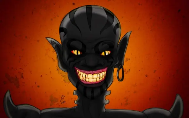 The Cheshire man