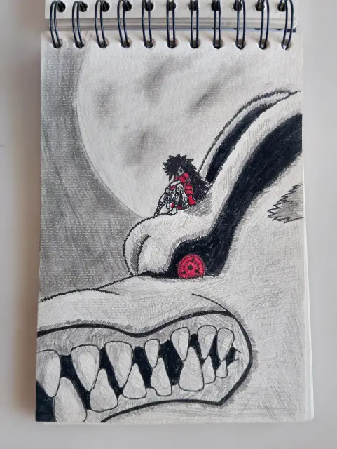 Madara & Kurama-Naruto