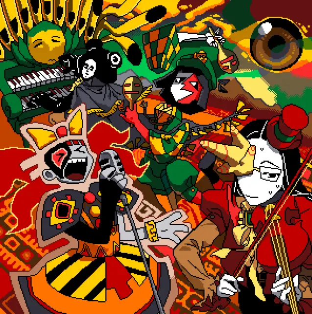 ENA: Dream BBQ CD Cover Pixel Art