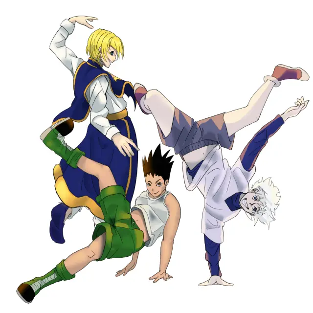 The trio together