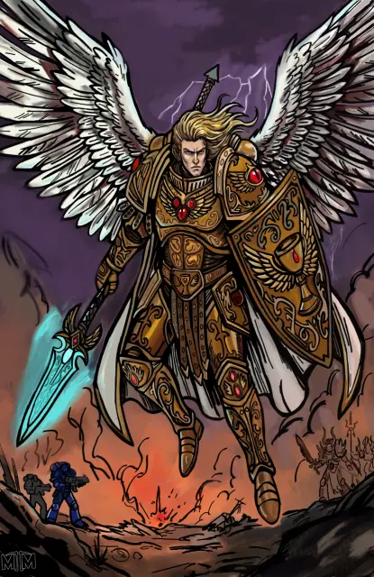 Sanguinius  Warhammer 40k Blood Angels