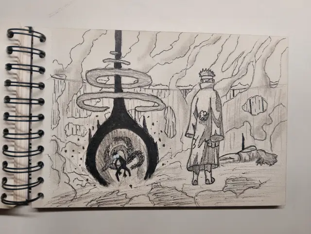 Naruto vs Pain-Naruto