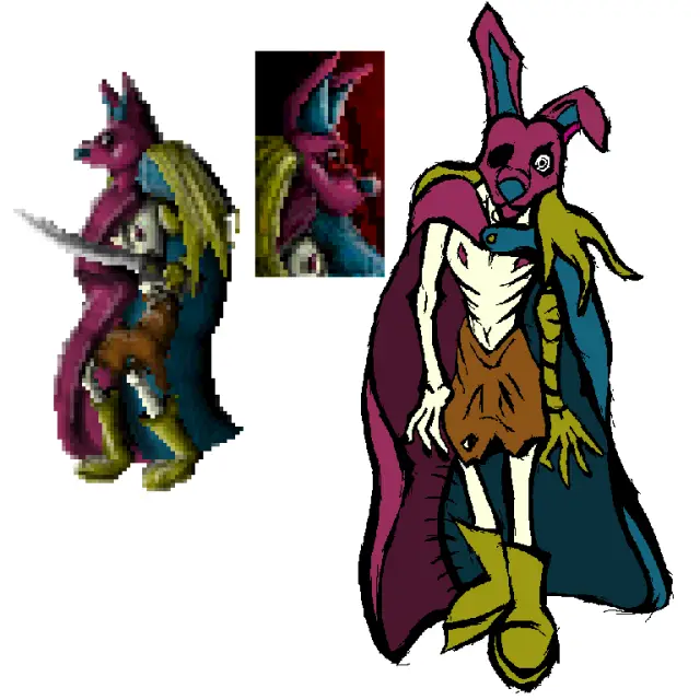 The sallow man in MK3 style