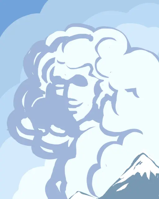 Smiling cloud