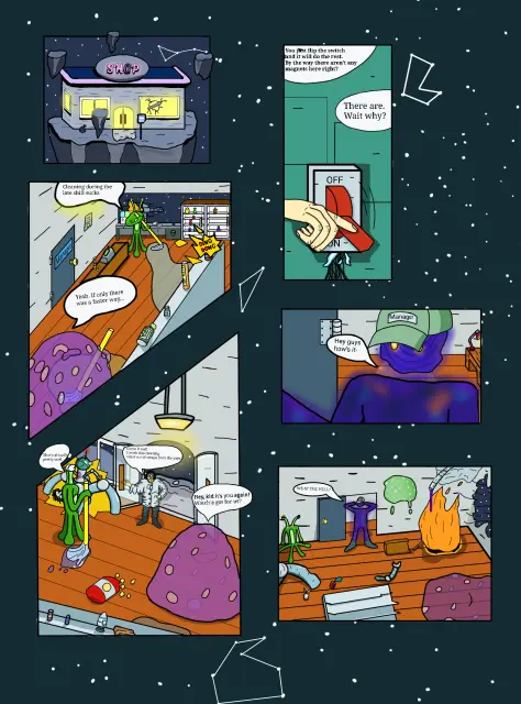 Space store catastrophy