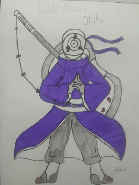 White Mask Obito Uchiha (Naruto)