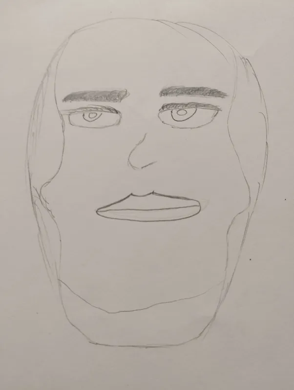 looking for honest feedback for face sketch